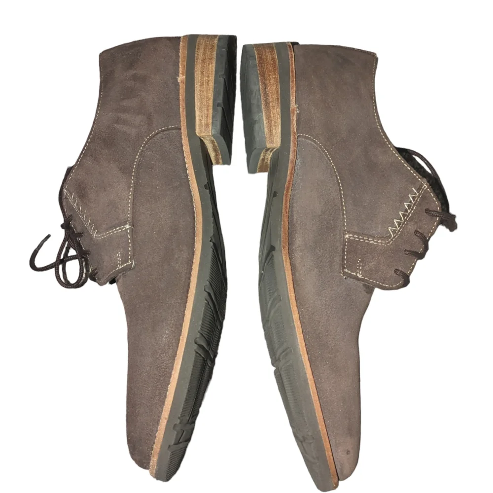 Men dress shoes by Ben Sherman 9.5 Brown loafers - Picture 1 of 6
